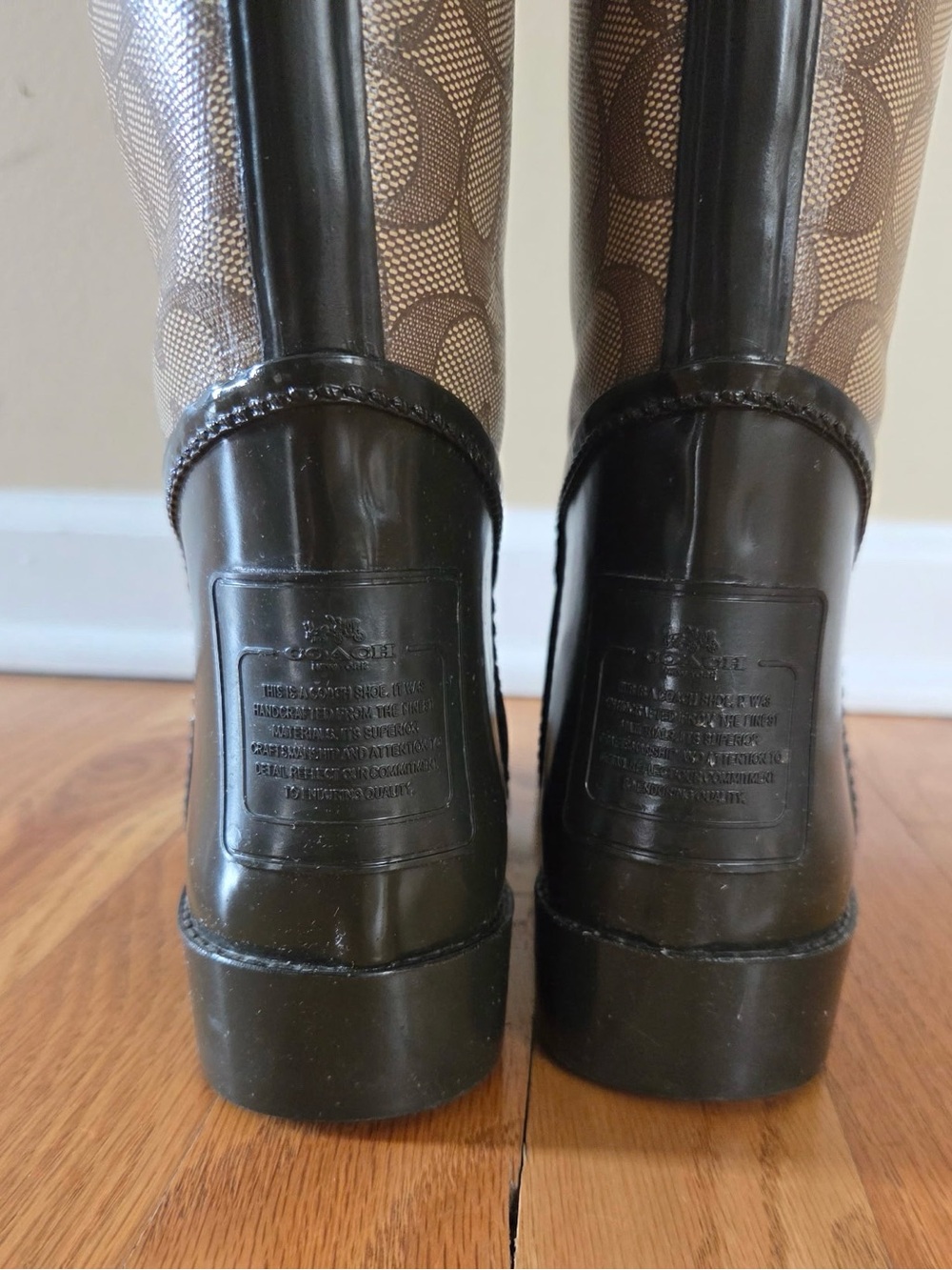 Coach Tristee Rain Boots - Picture 4 of 5
